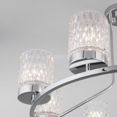 Потолочная люстра Eurosvet 60127/8 хром
