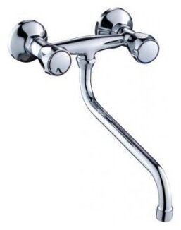 Смеситель для кухни настенный Rossinka L02-74