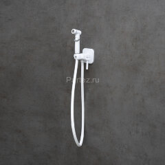 Смеситель Lemark Solo LM7165MW с гигиеническим душем, встраиваемый