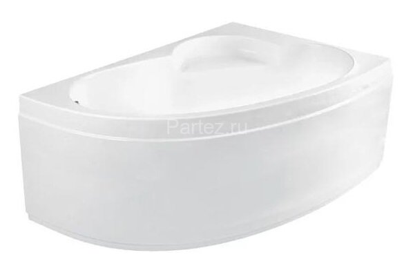 Ванна акриловая Roca WELNA асимметричная 160х100 правосторонняя, белая (Z.RU93.0.299.8)