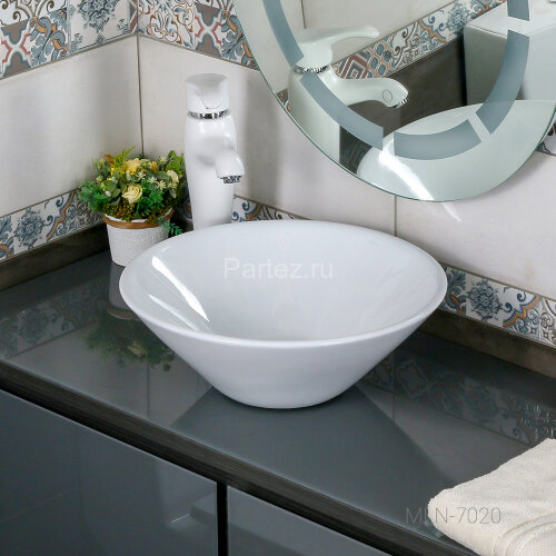 Накладная раковина melana mln-7020