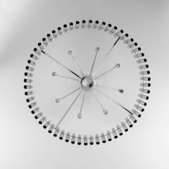 Потолочная люстра Bogate's 362/8 серебро