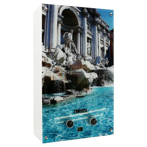 Газовая колонка ZANUSSI Fonte Glass Trevi