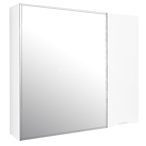 Зеркало-шкаф Loranto Santorini 80 800х140х700 правый, белый (CS00086970)