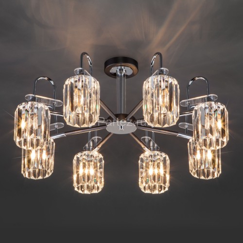 Потолочная люстра Eurosvet 70090/8 графит