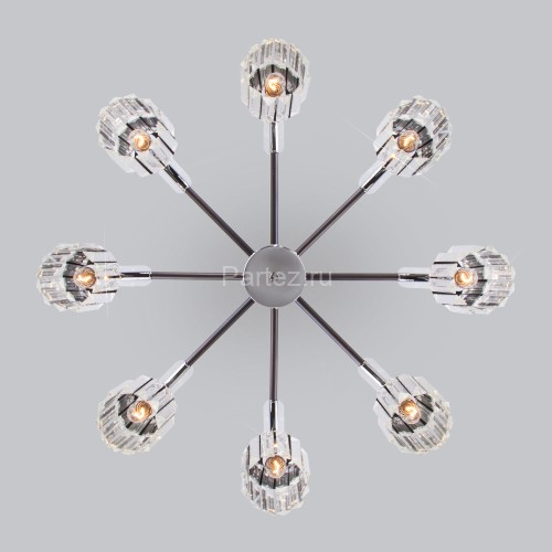 Потолочная люстра Eurosvet 70090/8 графит