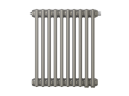 Радиатор трубчатый Zehnder Charleston Retrofit 3057, 10 сек.1/2 ниж.подк. 0325 TL (кроншт.в компл)