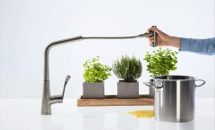 14884000 Metris Select Кухонный смеситель 320, однорычажный, с вытяжным изливом