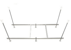 Сборный каркас к ванне AZARIO BELLA 170/175х70 см шпильки (AV.0020170K)