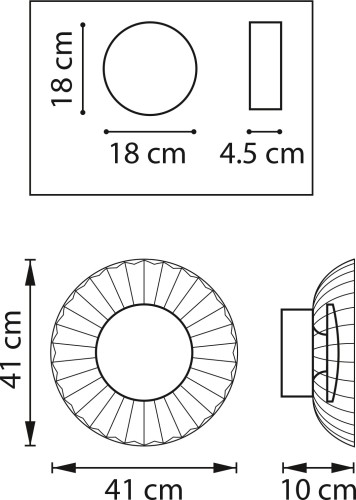 Настенно-потолочный светильник Lightstar 809025