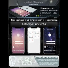 Потолочная люстра Natali Kovaltseva LED LAMPS 81167