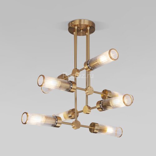 Потолочная люстра Eurosvet 60166/8 латунь