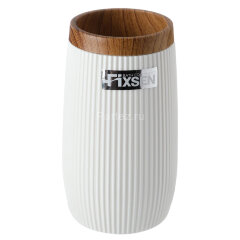 Стакан Fixsen White Boom пластик, белый (FX-412-3)