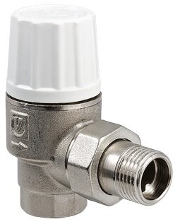 Клапан термостатический повышенной пропускной способности угловой 1/2" VALTEC