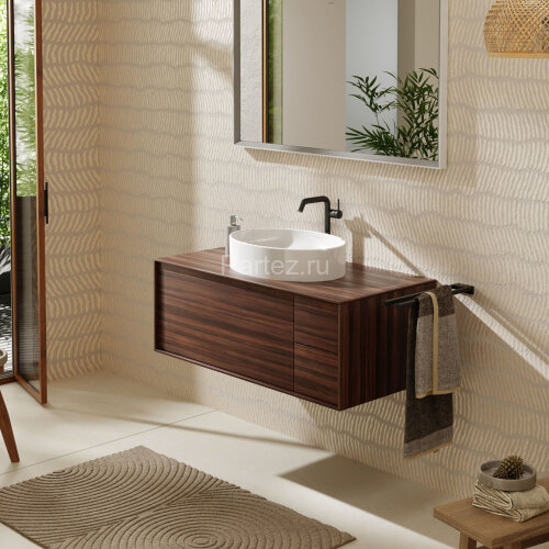 Раковина - чаша Hansgrohe Xuniva D 550x400x175 накладная, белый (60165450)