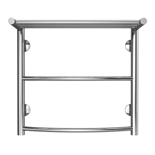 Полотенцесушитель водяной AZARIO VERONA 500/500 с полкой, 2 секции, нижнее/диагональное подключение,