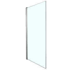 Шторка для ванны распашная Jacob Delafon Struktura 80х140 цвет профиля хром (E6D042-GA)