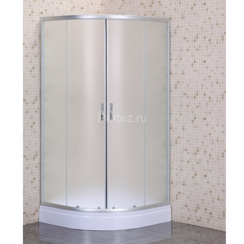 Душевое ограждение Loranto 90х90х195, поддон 13 см (CS-8015S)
