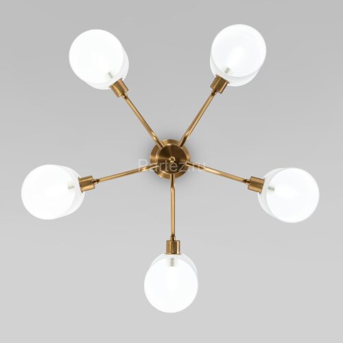 Потолочная люстра Eurosvet 60157/5 латунь