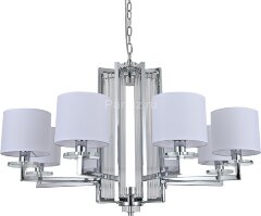 Подвесная люстра Newport 35408+1/C chrome без абажуров