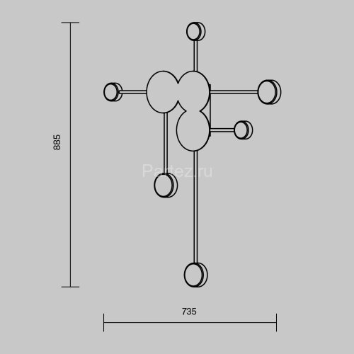 Настенный светильник Freya FR5440WL-L18G