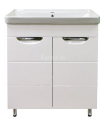 Комплект тумба Стиль- 70 &quot;Соло&quot; 700х880х480 с фрезер.с раковиной Monte 70 (CS00070540)