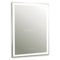 Зеркало AZARIO Рига-VOICE 600х800 голосовое управление, подогрев, сенсорнй выключатель (LED-00002614