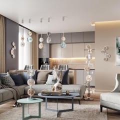 Подвесной светильник Odeon Light 5416/13LA