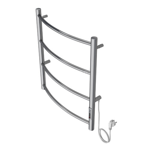 Полотенцесушитель электрический AZARIO VERONA 500/600 4 секции, диммер справа, хром (AZ04856)