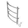 Полотенцесушитель электрический AZARIO VERONA 500/600 4 секции, диммер справа, хром (AZ04856)
