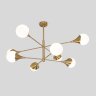 Потолочная люстра Eurosvet 60168/8 латунь