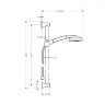 27843000 Raindance Душевой набор Raindance Classic 100 AIR3jet/Unica'Classic 0,65 м, ½’ цена