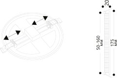 Потолочный светильник Arte Lamp A7974PL-1WH