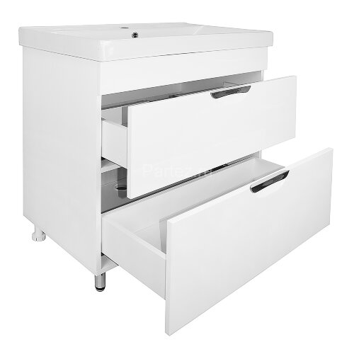 Комплект тумба Стиль- 80/2Н "Соло" 815х465х890 напольная, с раковиной Tempo 80 (CS00091380)