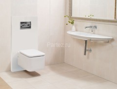 Кнопка смыва Alcadrain, хром - матовая (M372)