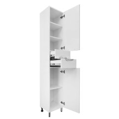 Пенал Loranto Стиль 30 правосторонний, 300х1970х330, белый (CS00024676)