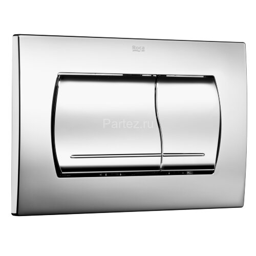 Кнопка смыва Roca Active Pl 52 механическая, пластик, хром глянцевый (7.8901.1.50B.1)