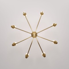 Подвесная люстра Eurosvet 60167/8 латунь