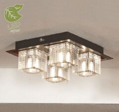 Потолочная люстра Lussole Loft GRLSF-1307-04