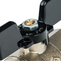 Кран шаровой полнопроходной ВР/НР бабочка 3/4" Stout