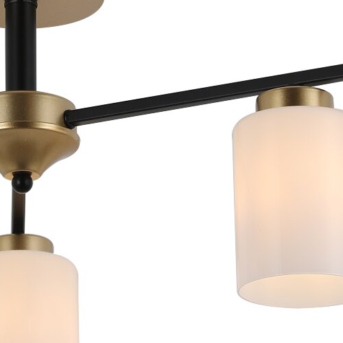 Потолочная люстра ILLUMICO IL8250-3COU-79 BK GD Dora