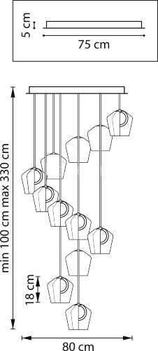 Потолочная люстра Lightstar 796229