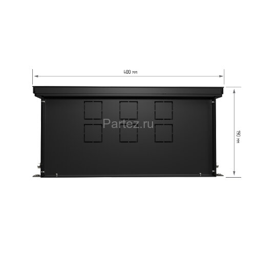 Конвектор внутрипольный Royal Thermo ATRIUM-190/400/2800-DG-U-BL