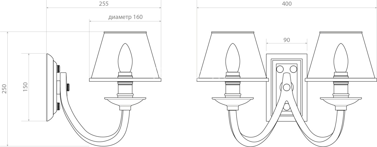 Бра Covali WL-31125