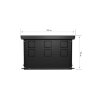 Конвектор внутрипольный Royal Thermo ATRIUM-190/300/2800-DG-U-AU