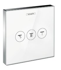 15736400 Модуль ShowerSelect с тремя запорными клапанами, стеклянный