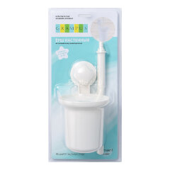 Ёрш для унитаза Fixsen Grampus, белый (GR-3397)