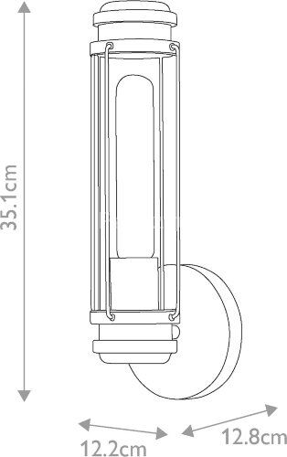 Бра Hinkley HK-MASTHEAD1-PCBK
