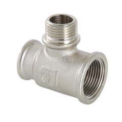 Тройник переходной ВР/НР/ВР 3/4&quot;х1/2&quot;х3/4&quot; VALTEC