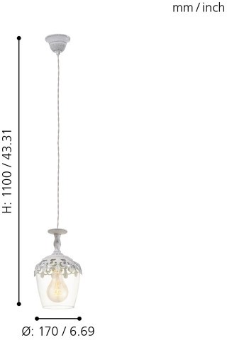 Подвесной светильник Eglo 49221